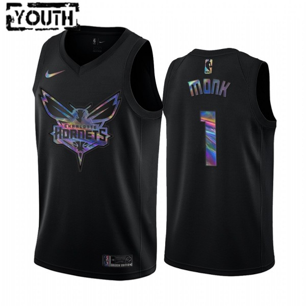 NBA Charlotte Hornets Trikot Malik Monk 1 Iridescent HWC Collection Swingman - Kinder NBA Charlotte Hornets Trikot Malik Monk 1 Iridescent HWC Collection Swingman - Kinder